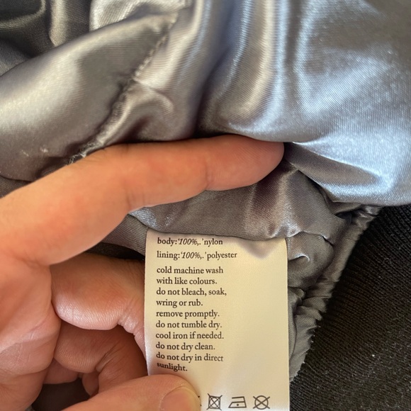 KSUBI bomber jacket / Black / Size S / Classic Embroidered back - Picture 9 of 10